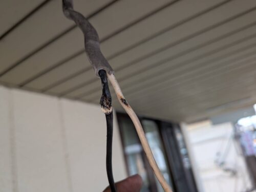 奈良市で漏電調査を行った照明設備